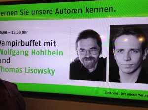 Veranstaltung: Vampirbuffet mit Wolfgang Hohlbein und Thomas Lisowsky